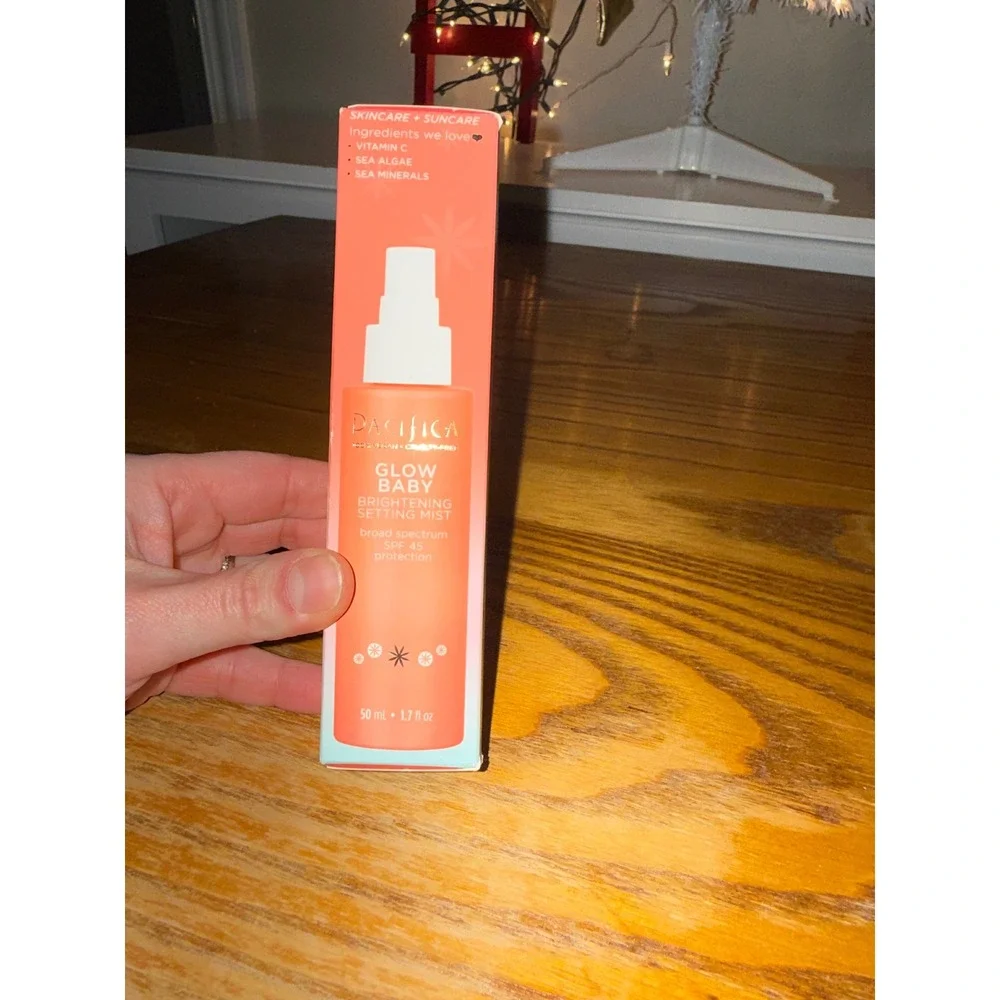 Pacifica Glow Baby Brightening Setting‎ Mist SPF 45 Protection 1.7 fl oz